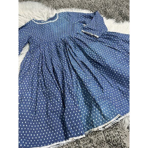 Paisley Magic Blue Raindrop Girls Dress Size 6 (MSRP $98) - Picture 2 of 2